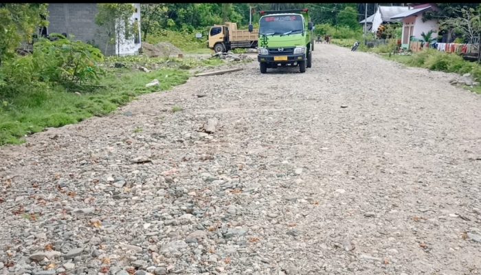 Lagi, Gagal Proyek di Era FAM-SAH, Pembangunan Ruas Jalan Waitina Kou 11 Miliar Rupiah Menanti Kepastian Hukum