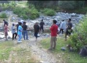 Kunjungi Mangoli Utara Timur, HT “Dapa Hela” ke Lokasi Jembatan Kawata, Bupati Ningsih Jadi Sasaran Hujatan
