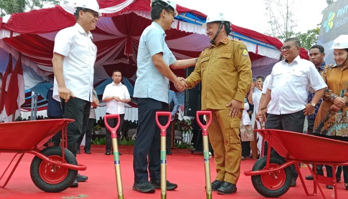 Tiba Taliabu, Menteri Kesehatan RI Letak Batu Pertama Pembangunan RSUD Bobong