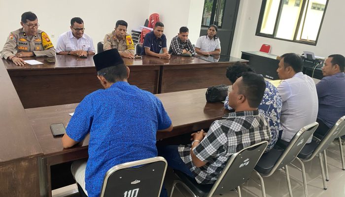 Buka Kedok Bupati Sula Mobilisasi Massa dan ASN ke Kampung PSU, SAYA TALIABU Silaturrahim Ke Polres Pulau Taliabu
