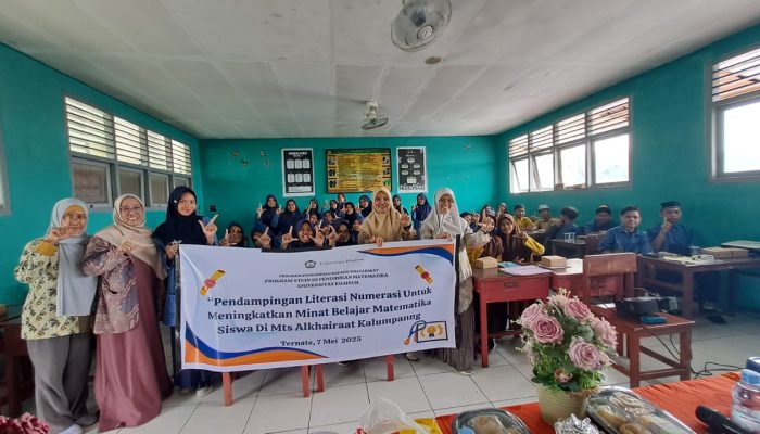 Kiat Unkhair Ternate Genjot Minat Belajar Matematika Melalui Literasi Numerasi