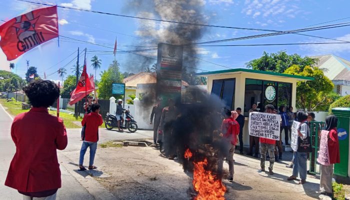 Profesionalisme Tergadai BTT Sula, GMNI Tantang Jaksa Tersangka-kan Lasidi Leko