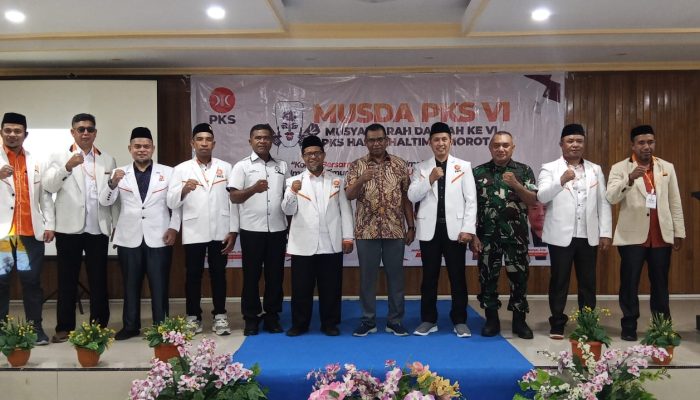 Di Musda PKS Tobelo, Wabup Kasman Serukan TOBAMA Sebagai Kawasan Segitiga Emas Di Timur Indonesia