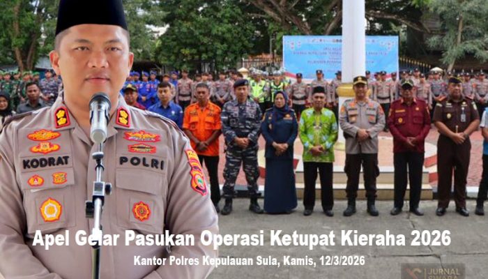 Kapolres Kodrat : Operasi Ketupat Kieraha 2026 Beri Pelayanan Publik  Terbaik di Momen Idul Fitri
