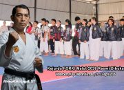 Kejurda Resmi Dibuka, FORKI MALUT Seleksi Karateka Terbaik Menuju Kejurnas Soreang – Bandung