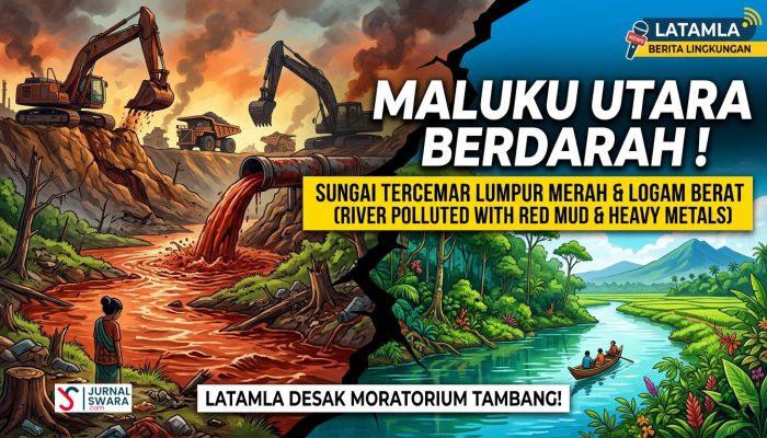 LATAMLA : Moratorium Usaha Tambang Maluku Utara, Hindari Ancaman “Kebijakan Anti-Deforestasi” Jilid II