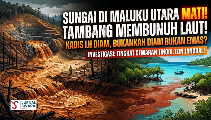 Sungai Di Halmahera Terancam, Kadis LH Propinsi Malut Memilih Bungkam, Duh…