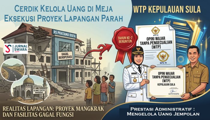 Kepulauan Sula WTP Lagi | Cerdik Kelola Anggaran Tapi Proyek Terbengkalai di Lapangan