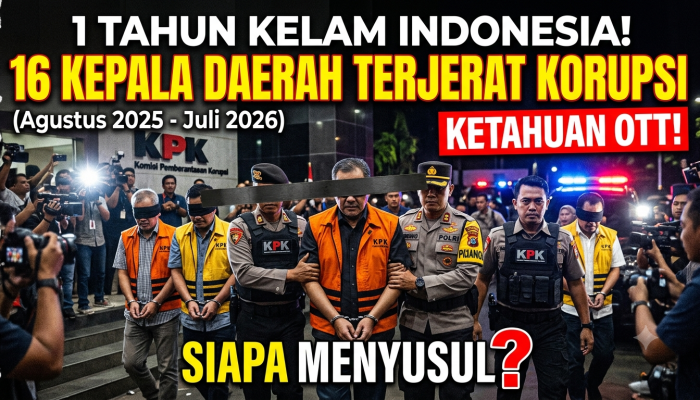 Setahun OTT, 16 Kepala Daerah Terjerat Korupsi, Ada Apa Demokrasi Kita? Kepala Daerah Mana Menyusul?