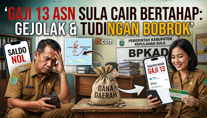 Horeee… Sempat Picu Gejolak, Gaji 13 ASN Sula Akhirnya Cair, Meski Bertahap, Ada Apa?
