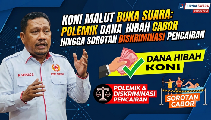KONI Malut Buka Suara: Polemik Dana Hibah Cabor hingga Sorotan Diskriminasi Pencairan
