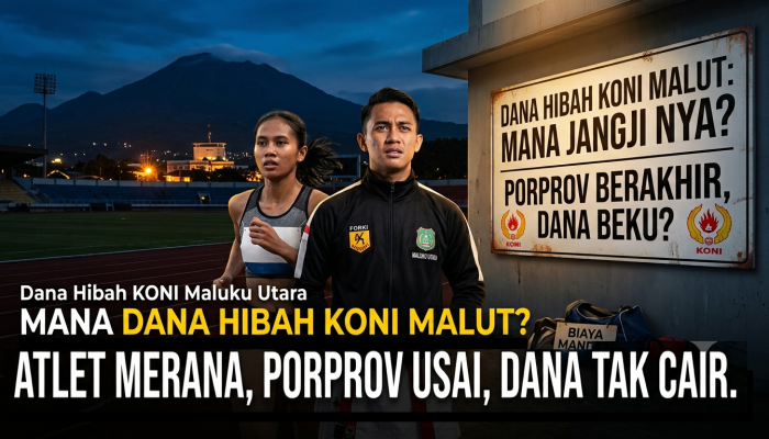 Janji Manis Dana Hibah KONI Malut: Porprov Usai, Janji Transparansi Menguap?