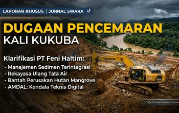Reklamasi Kali Kukuba | PT Feni Haltim Terapkan Reklamasi dan Manajemen Sedimen Terintegrasi