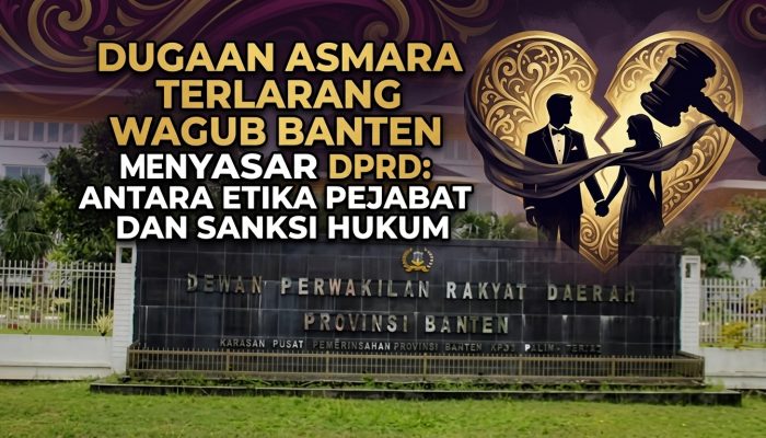 Dugaan Asmara Terlarang Wagub Banten Sasar DPRD: Antara Etika Pejabat dan Sanksi Hukum