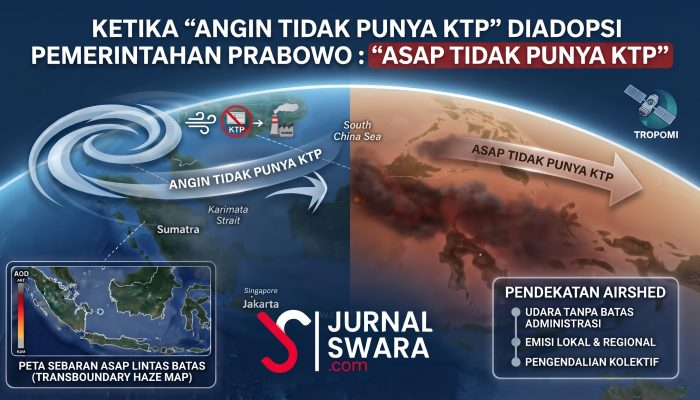 Ketika “Angin Tidak Punya KTP” Diadopsi Pemerintahan Prabowo : “Asap Tidak Punya KTP”