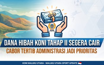 Dana Hibah KONI Tahap II Segera Cair, Cabor Tertib Administrasi Jadi Prioritas