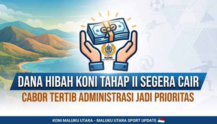 Dana Hibah KONI Tahap II Segera Cair, Cabor Tertib Administrasi Jadi Prioritas