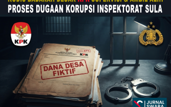 Besok, Kudis Badarah Desak KPK Supervisi Penghentian Perkara Korupsi Inspektorat | Bupati Sula dan Inspektur Terlibat?
