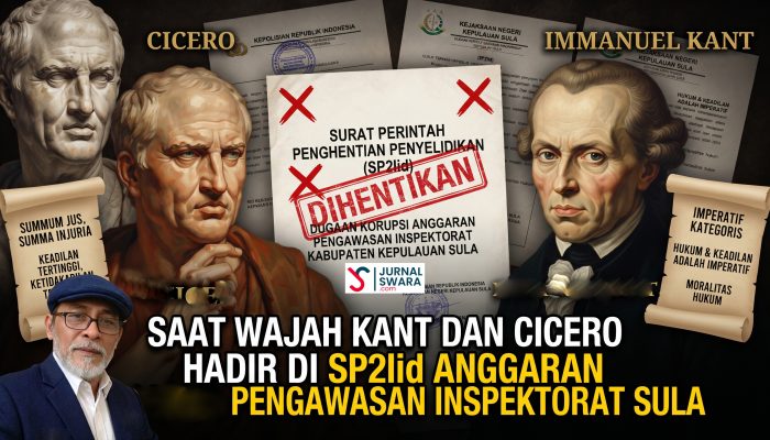 Saat Wajah Kant dan Cicero Hadir di SP2lid Anggaran Pengawasan Inspektorat Sula