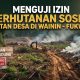 Kabar Kabur Izin Hutan Desa Wainin – Fukweu || DISHUT Malut Yes, Warga Desa No