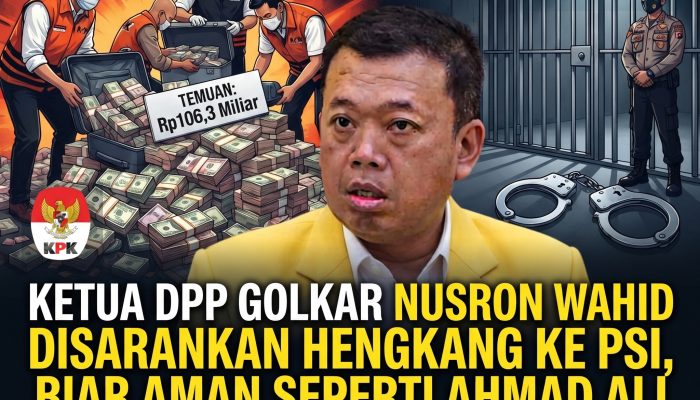 Ketua DPP Golkar Nusron Wahid Disarankan Hengkang ke PSI, Biar Aman Seperti Ahmad Ali